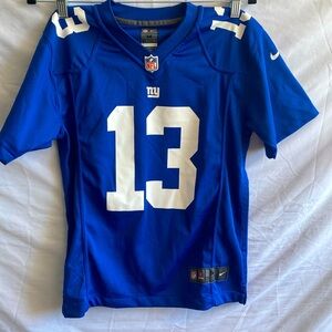 Odell Beckham Junior. Giants jersey. #13. Slightly worn. Excellent condition